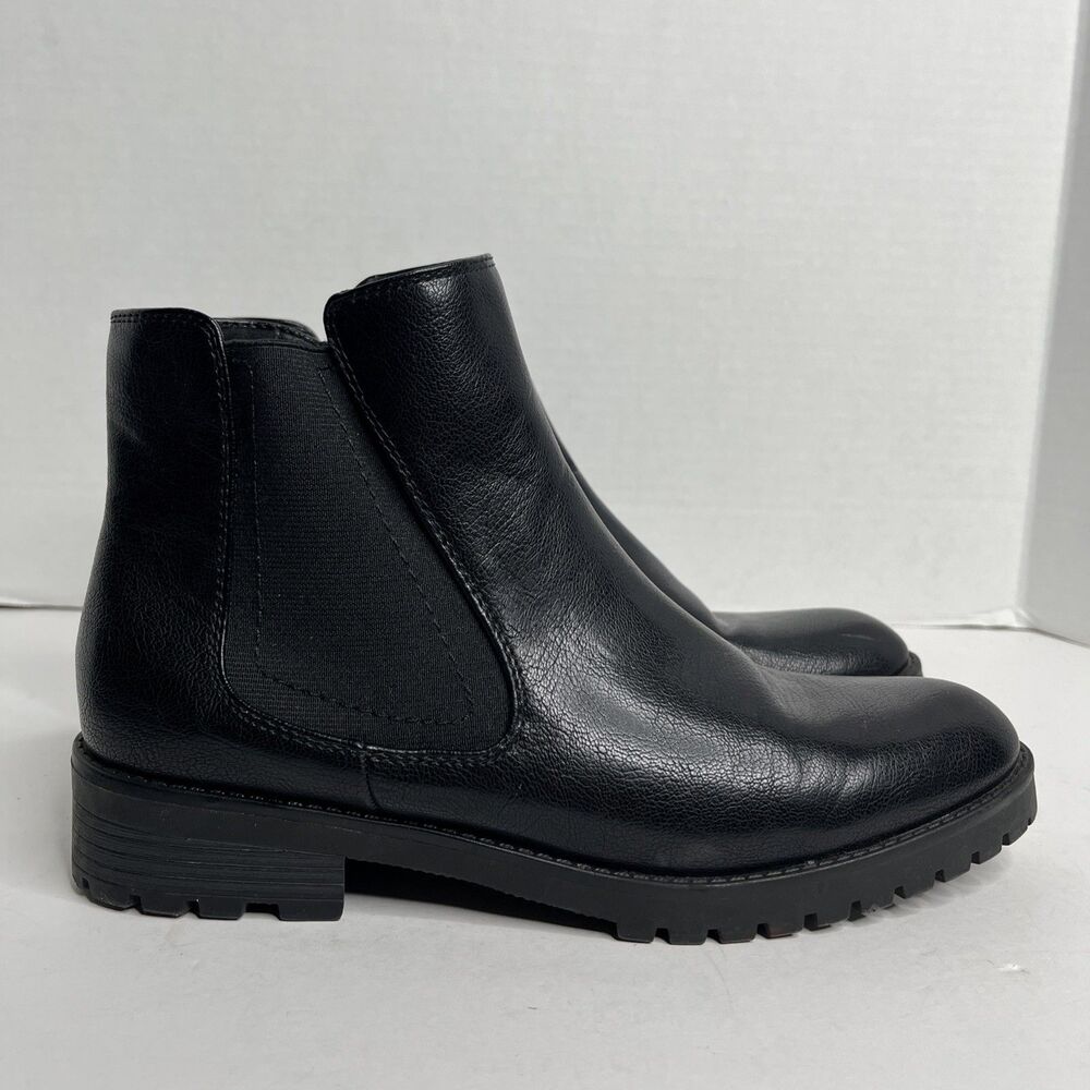 Baretraps Woman's Chelsea Daytona Ankle Bootie Boots Black SZ 9 M